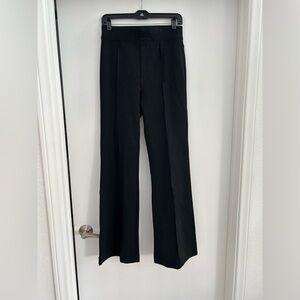 Elegant Black Women's Pants Spanx M high rise flare